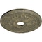 Ekena Millwork Palmetto Ceiling Medallion (Canopies up to 5"), 20 7/8"OD x 3 5/8"ID x 1 5/8"P, Witch Hazel Crackle CM20PMWHC - alternate 2
